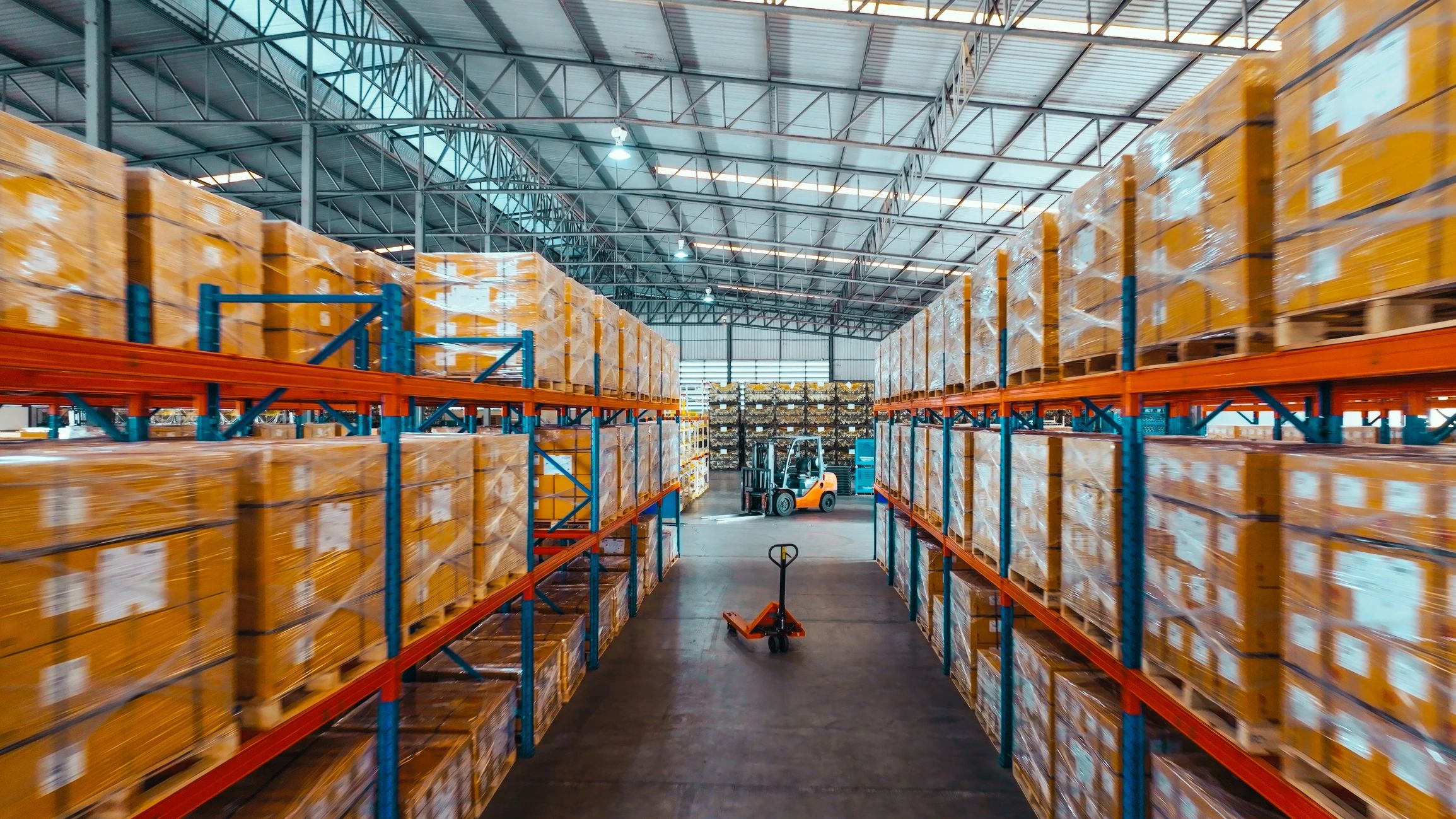 Food export warehouse and packaged goods facility